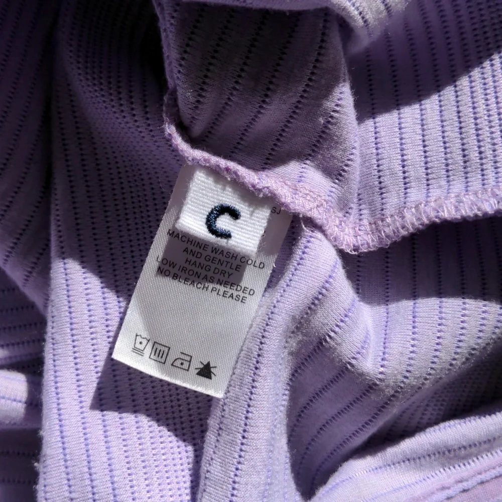 Roucha Tend Textured Long Sleeve Clean Top - Picture 8 of 8